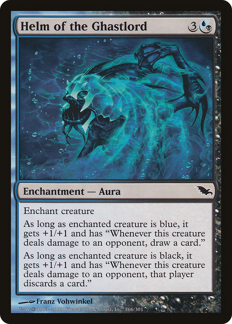 Helm of the Ghastlord [Shadowmoor] Foil