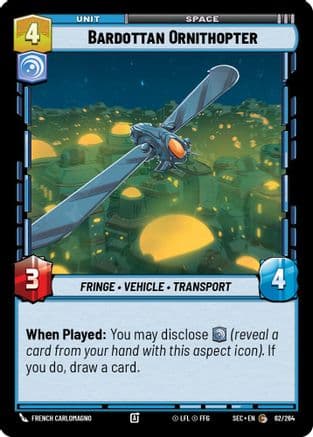 Bardottan Ornithopter |  (62/264)  [Secrets of Power]