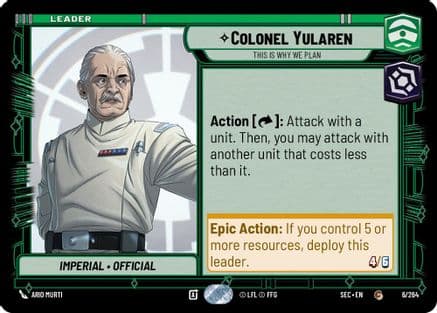 Colonel Yularen - This is Why We Plan |  (6/264)  [Secrets of Power]