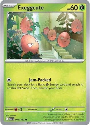Exeggcute 004- ME01 Mega Evolution