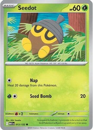 Seedot 013- ME01 Mega Evolution