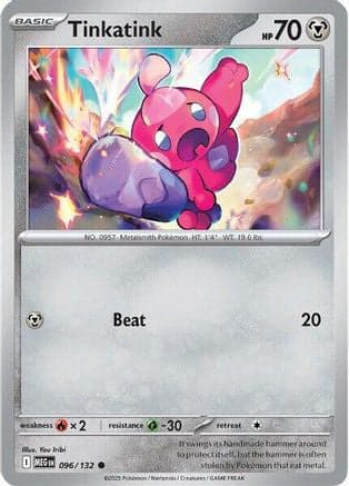 Tinkatink 096- ME01 Mega Evolution