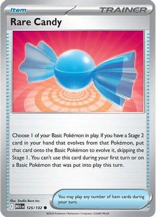 Rare Candy 125/132 - ME01 Mega Evolution