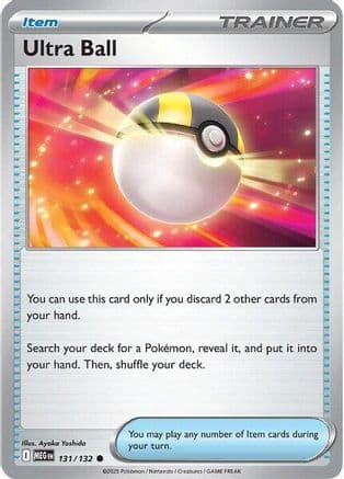 Ultra Ball 131- ME01 Mega Evolution Reverse Holofoil