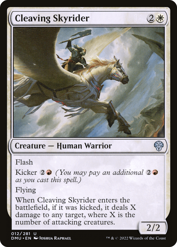 Cleaving Skyrider [Dominaria United] Foil