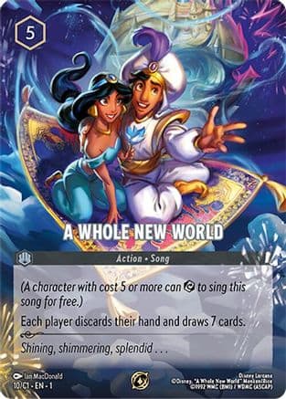 A Whole New World | Holofoil (10) [Disney Lorcana Promo Cards]
