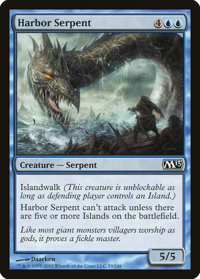Harbor Serpent 53/249 (Magic 2013 (M13)) 
