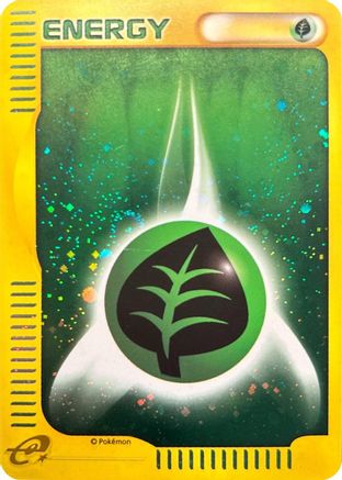 Grass Energy  (Japanese) - McDonalds Pokmone Minimum Pack Holofoil