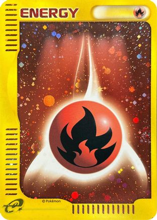 Fire Energy  (Japanese) - McDonalds Pokmone Minimum Pack Holofoil