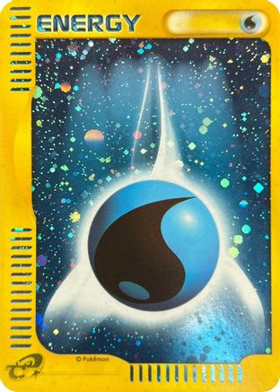 Water Energy  (Japanese) - McDonalds Pokmone Minimum Pack Holofoil
