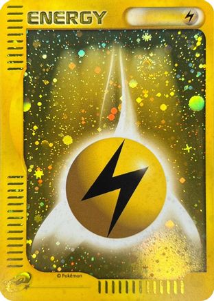 Lightning Energy  (Japanese) - McDonalds Pokmone Minimum Pack Holofoil