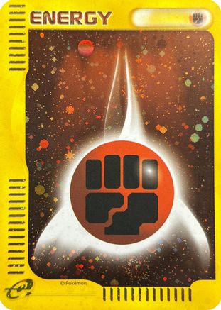 Fighting Energy  (Japanese) - McDonalds Pokmone Minimum Pack Holofoil