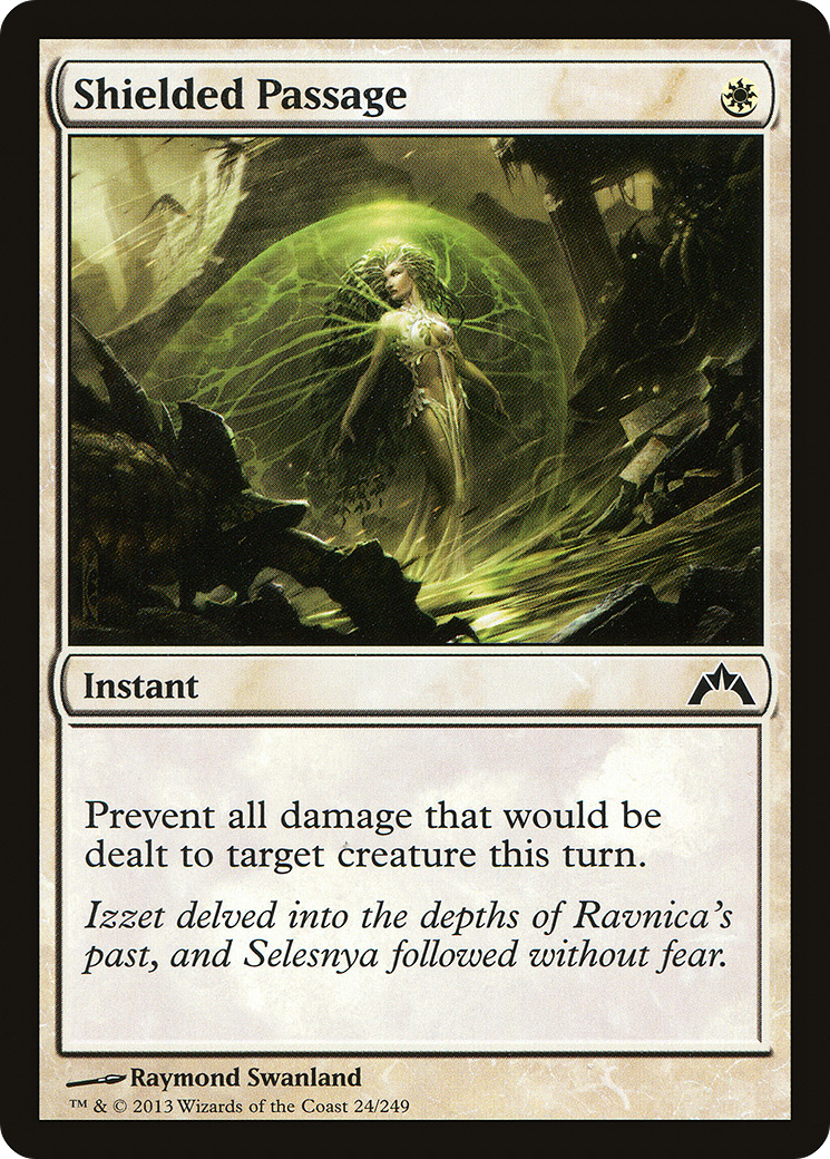 Shielded Passage [Gatecrash] Foil