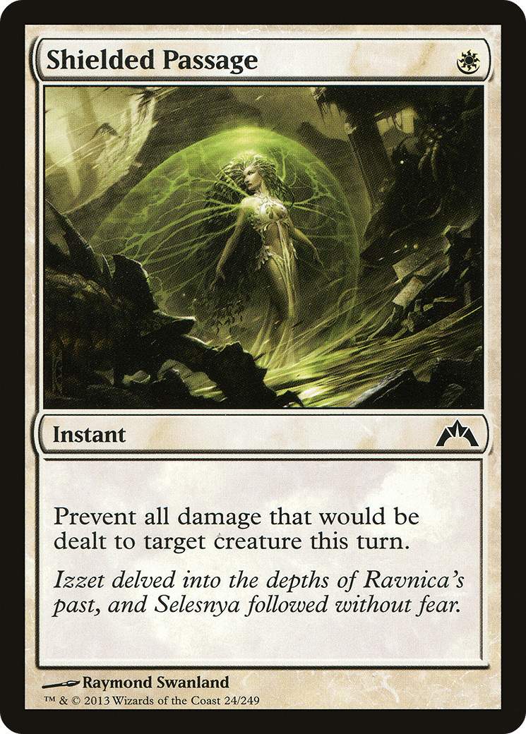 Shielded Passage [Gatecrash] Foil