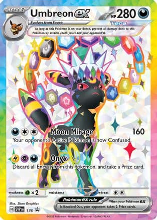 Umbreon ex SVP- SV Scarlet & Violet Promo Cards Holofoil