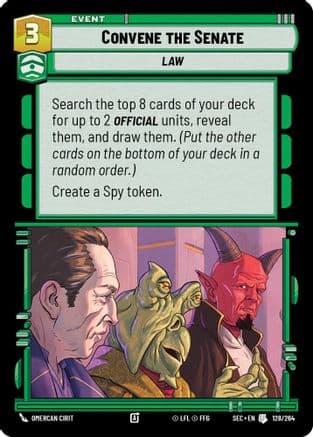 Convene the Senate |  (128/264)  [Secrets of Power]