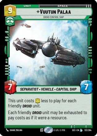 Vuutun Palaa - Droid Control Ship |  (122/264)  [Secrets of Power]