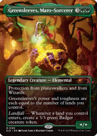 Greensleeves, Maro-Sorcerer |  (2193) [Secret Lair Drop Series]