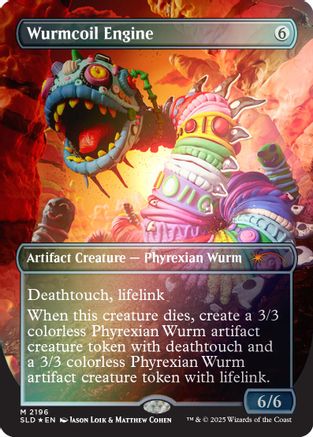 Wurmcoil Engine (2196) (Rainbow Foil) |  Foil (2196) [Secret Lair Drop Series]