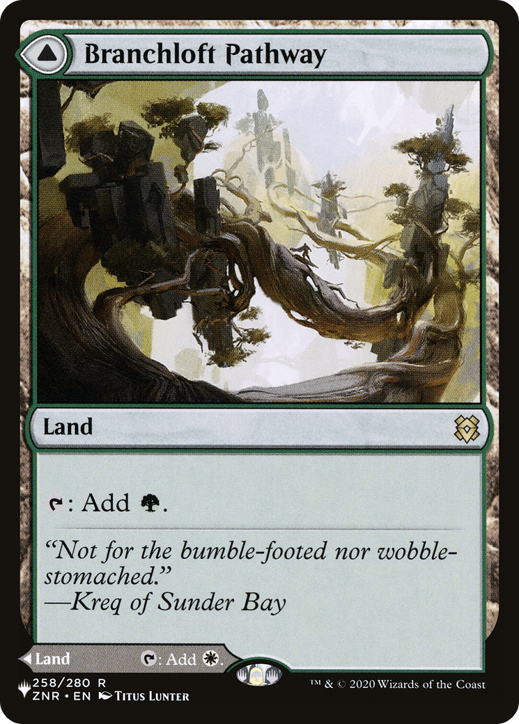 Branchloft Pathway // Boulderloft Pathway |  (ZNR-258) [The List]