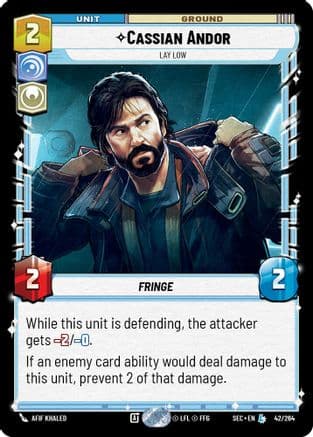 Cassian Andor - Lay Low |  (42/264)  [Secrets of Power]