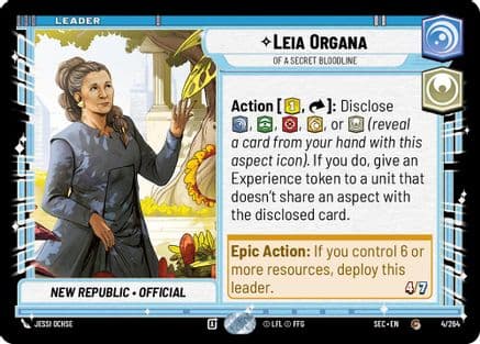 Leia Organa - Of A Secret Bloodline |  (4/264)  [Secrets of Power]