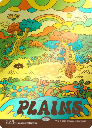 Plains (1945) (Rainbow Foil) |  Foil (1945) [Secret Lair Drop Series]