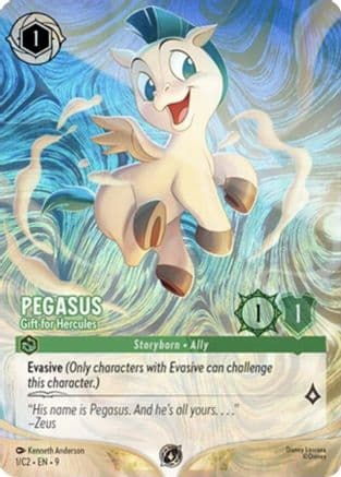 Pegasus - Gift for Hercules |  (1) [Disney Lorcana Promo Cards]