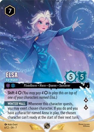 Elsa - Ice Maker |  (6) [Disney Lorcana Promo Cards]
