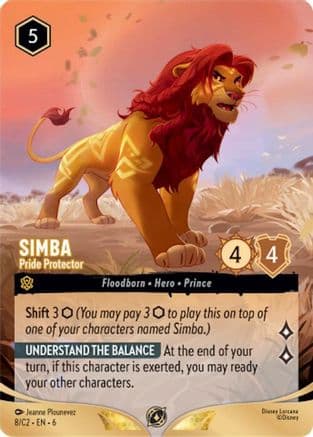 Simba - Pride Protector | Holofoil (8) [Disney Lorcana Promo Cards]