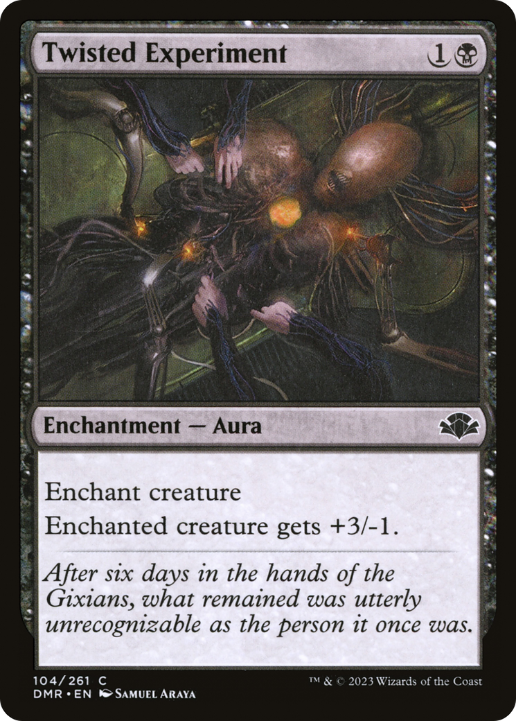 Twisted Experiment [Dominaria Remastered] Foil