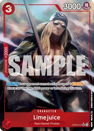 Limejuice (Alternate Art) (OP09-014) - Premium Booster -The Best- Vol. 2 Foil