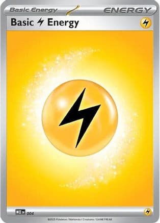 Basic Lightning Energy 004- MEE Mega Evolution Energies