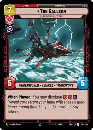 The Galleon - Marauding Pirate Ship |  (141/264)  [Secrets of Power]