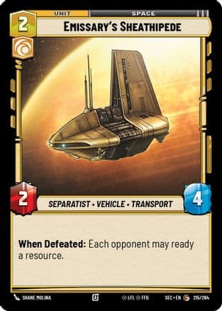 Emissary's Sheathipede |  (215/264)  [Secrets of Power]
