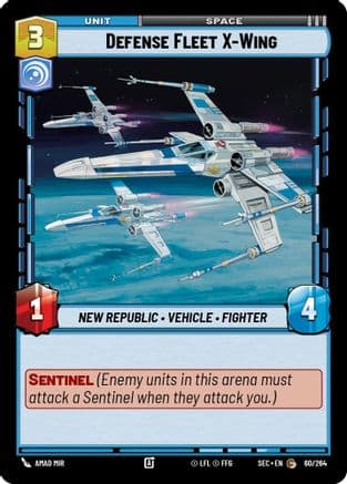 Defense Fleet X-Wing |  (60/264)  [Secrets of Power]