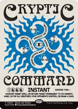 Cryptic Command (Rainbow Foil) |  Foil (905) [Secret Lair Drop Series]