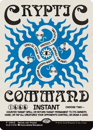 Cryptic Command (Rainbow Foil) |  Foil (905) [Secret Lair Drop Series]