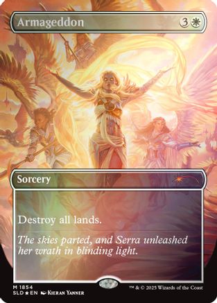 Armageddon (Rainbow Foil) |  Foil (1854) [Secret Lair Drop Series]
