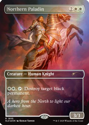 Northern Paladin (Rainbow Foil) |  Foil (1855) [Secret Lair Drop Series]