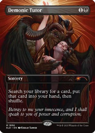 Demonic Tutor |  (1856) [Secret Lair Drop Series]