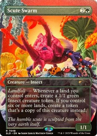 Scute Swarm |  (7048) [Secret Lair Drop Series]