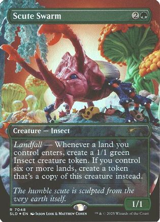 Scute Swarm (Rainbow Foil) |  Foil (7048) [Secret Lair Drop Series]