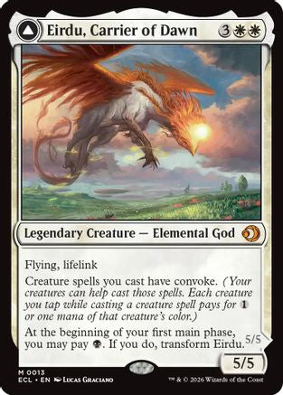 Eirdu, Carrier of Dawn |  Foil (013) [Lorwyn Eclipsed]