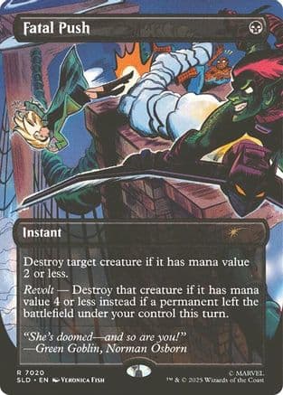 Fatal Push (7020) |  (7020) [Secret Lair Drop Series]