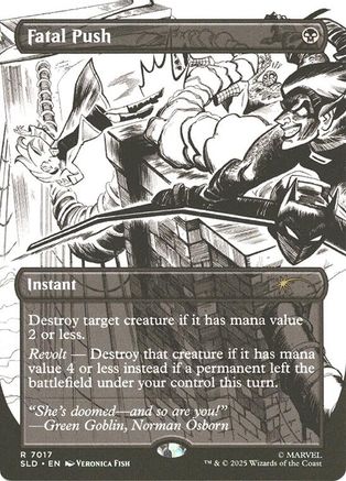 Fatal Push (7017) |  (7017) [Secret Lair Drop Series]