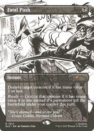 Fatal Push (7017) |  (7017) [Secret Lair Drop Series]