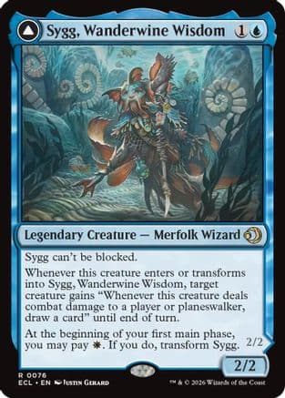 Sygg, Wanderwine Wisdom |  Foil (076) [Lorwyn Eclipsed]