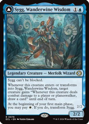 Sygg, Wanderwine Wisdom |  Foil (076) [Lorwyn Eclipsed]