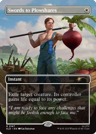 Swords to Plowshares (2167) |  (2167) [Secret Lair Drop Series]